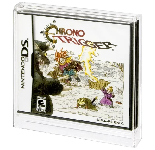 Nintendo DS Premium Acrylic Game Display Case Protector 4mm UV resistant