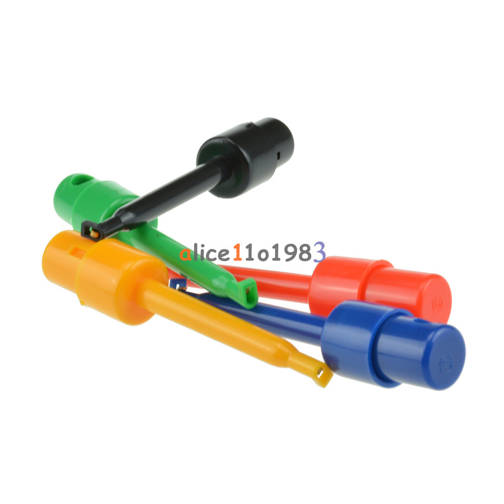 20pcs Large Size Round Single Hook Clip Test Probe for Electronic Testing