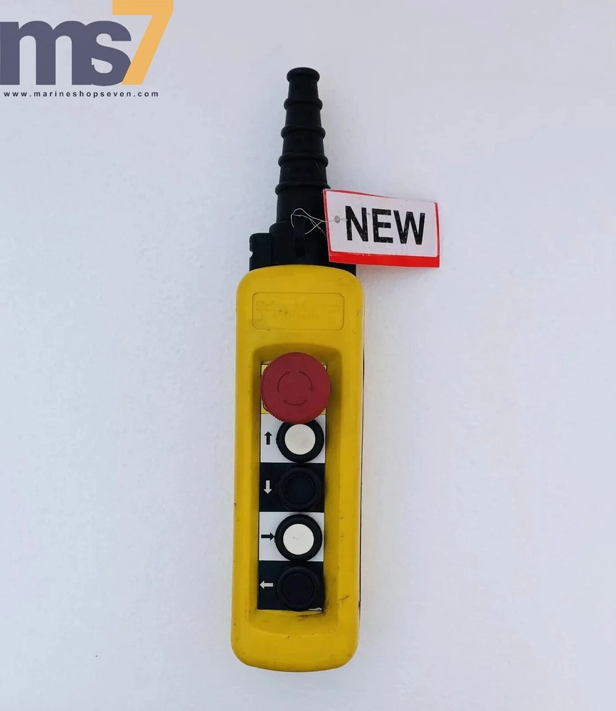 SCHNEIDER ELECTRIC XAC-A4813 OVERHEAD CRANE REMOTE CONTROL PENDANT 4 BUTTON