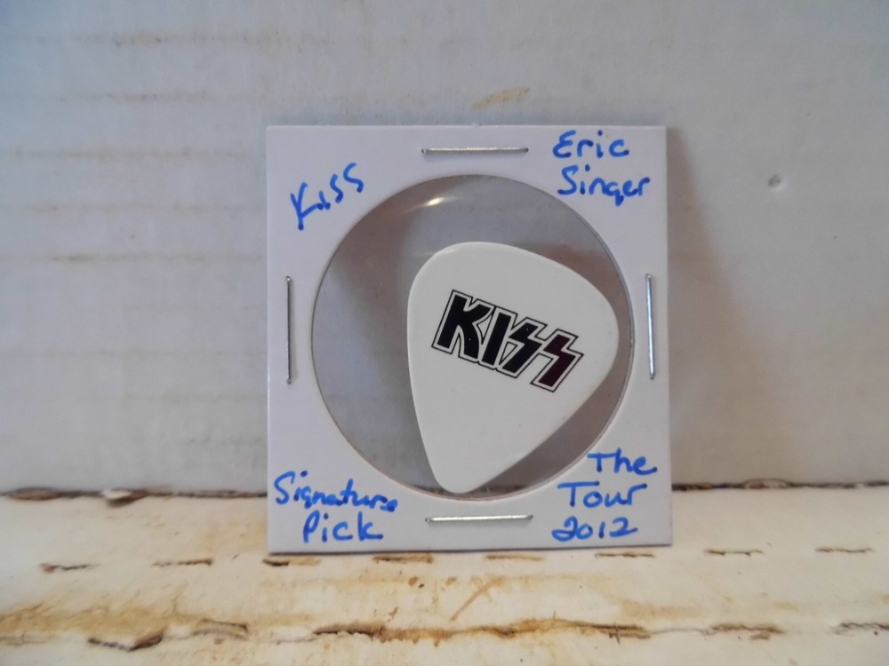 KISS "GENE SIMMONS" 2012 TOUR GUITAR PICK~READ DESCRIPTION (18~8)