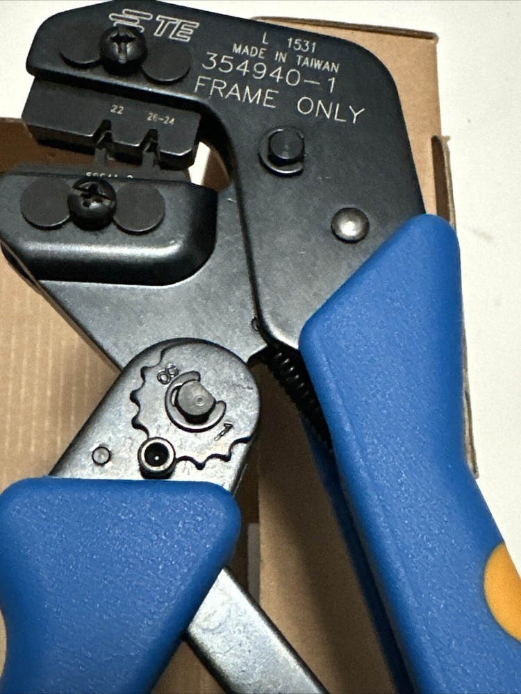 TE 354940-1 Crimp Tool With 790183-5 Die