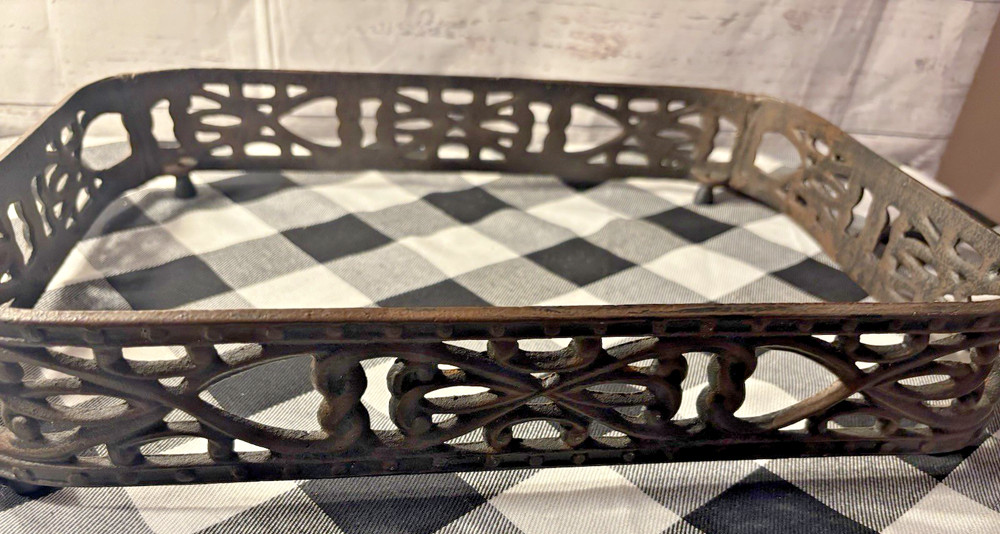 Bronze Color Footed Casserole Dish Holder Serving Stand for 9 x 13 Dishes