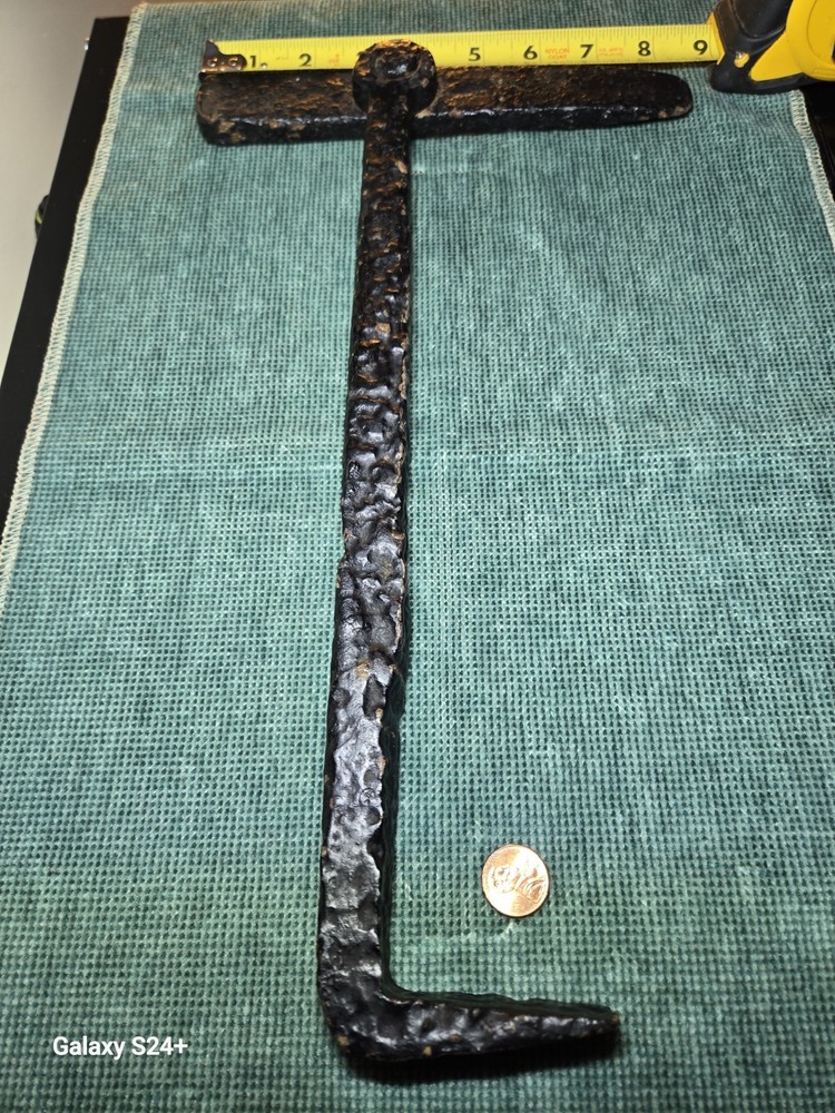 Civil War Era Blacksmith made Log Roller