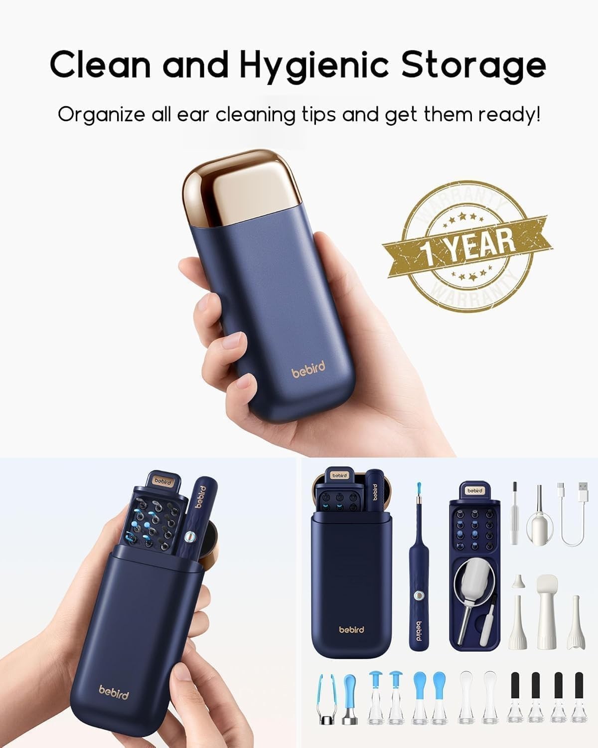 Bebird Earsight Plus D39R Ear Wax Removal Tool Camera, FSA HSA Eligible Items