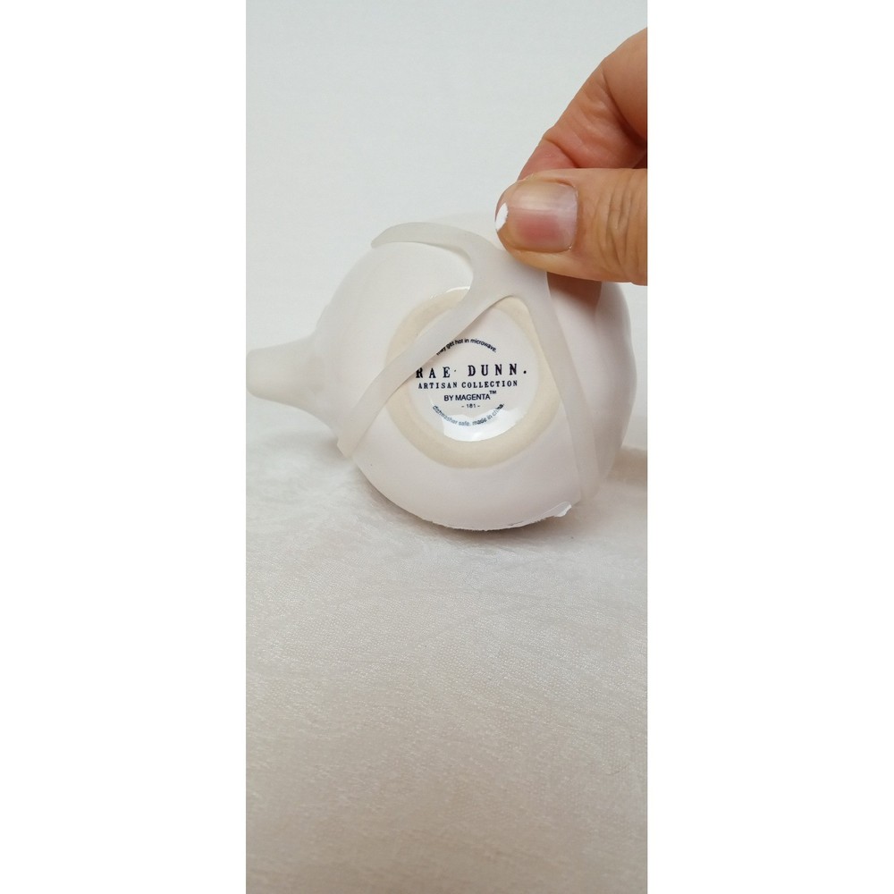 Rae Dunn Measuring Cups Teapot Stackable Ceramic Kitchen Decor