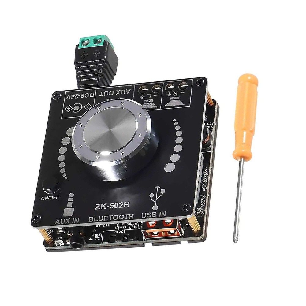 ZK-502H 2.0 Digital Power Amplifier Board Kits Bluetooth Powerful Performance