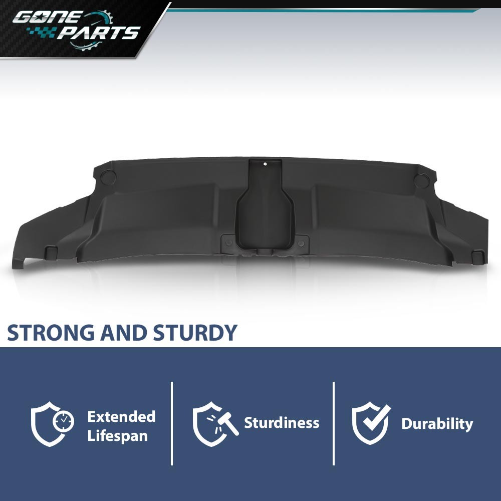 Fits 2012-2015 Audi A6 Upper Radiator Support Cover Direct Replacement