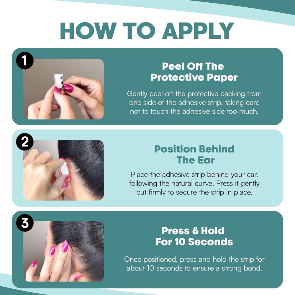 Easy-to-Apply Ear Pinning Tape - Non-Invasive Solution