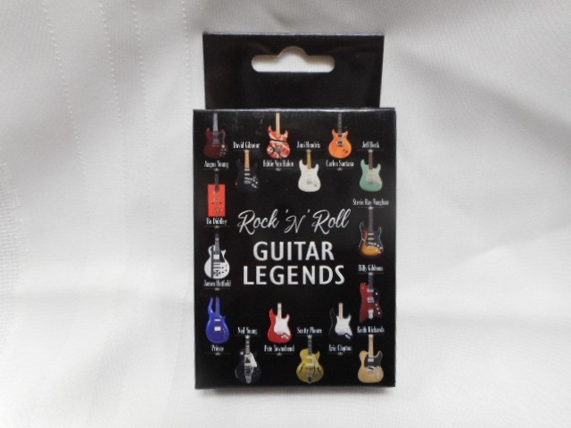 NEW "ROCK 'N ROLL GUITAR LEGENDS" Guitar Images Playing Cards