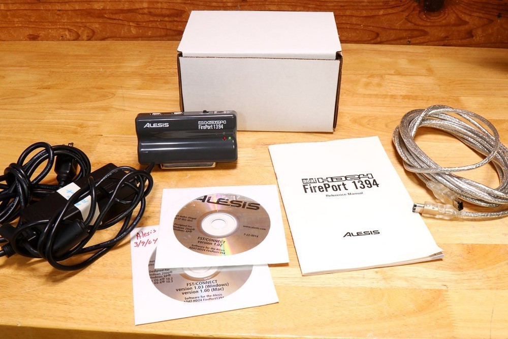 Alesis HD24 Adat Fireport 1394 Firewire Transfer Interface Mac/PC