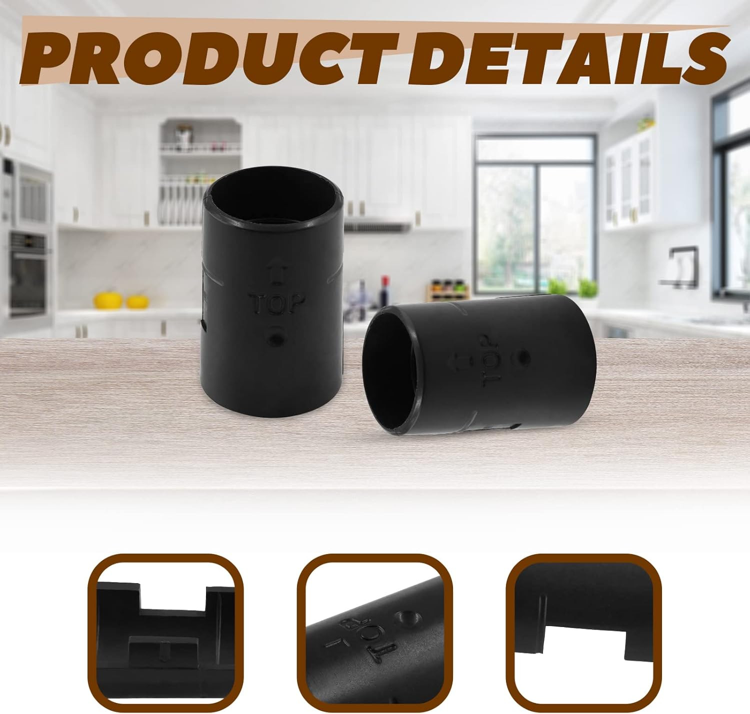 50 Pack 1 Inch Wire Shelving Shelf Lock Clips Plastic Shelving Clips Replacement