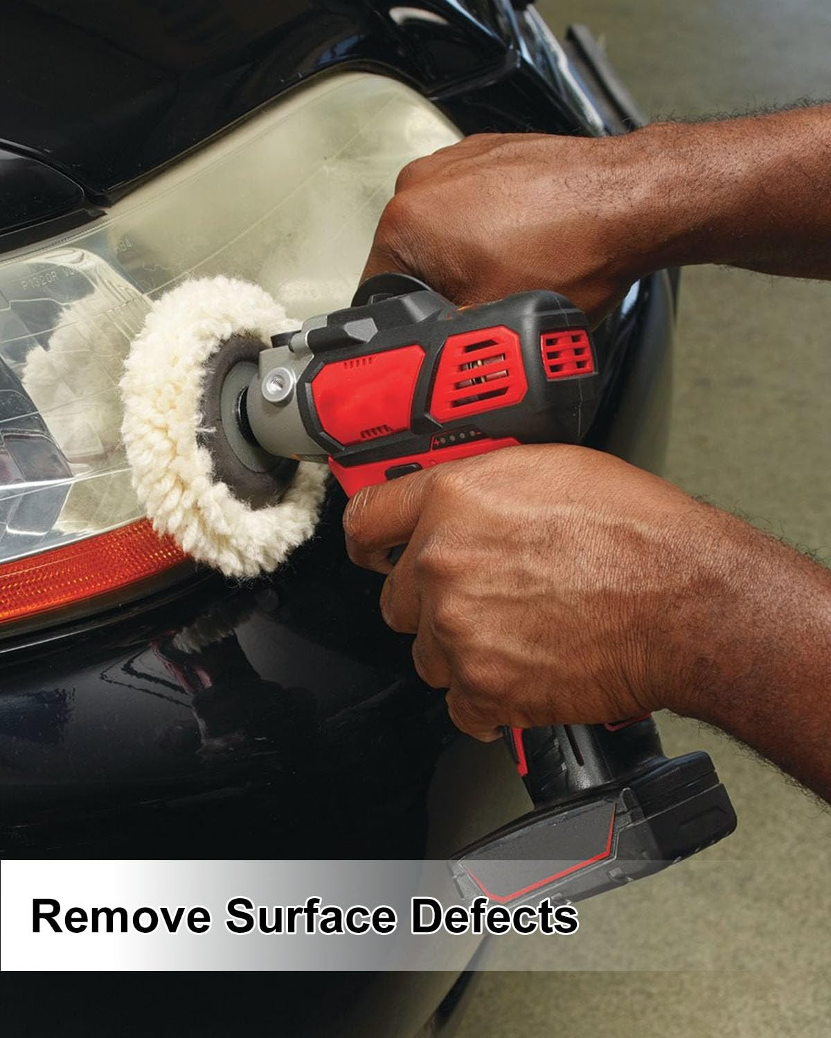 Buffing Polishing Pads Kit Fit for Milwaukee Electric Tools M12 Spot Polisher/Sa