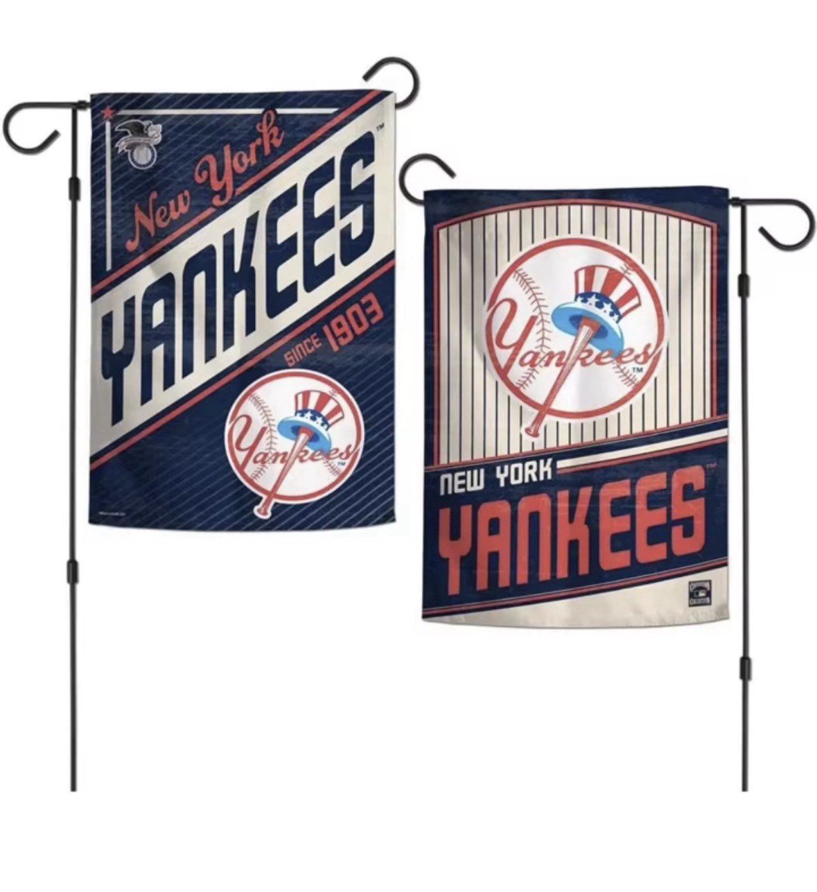 MLB New York Yankees Vintage Garden Flag Double Sided Yanks Premium Yard Flag
