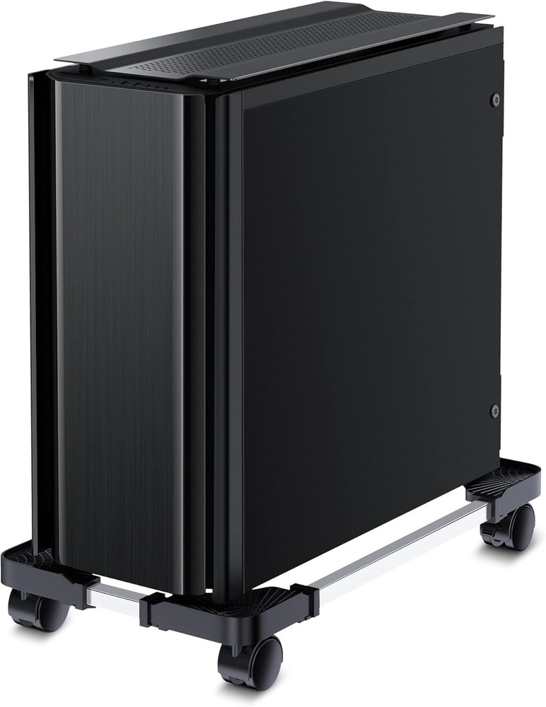 Computer Tower Stand - Adjustable PC for Most Desktop Towers - Black