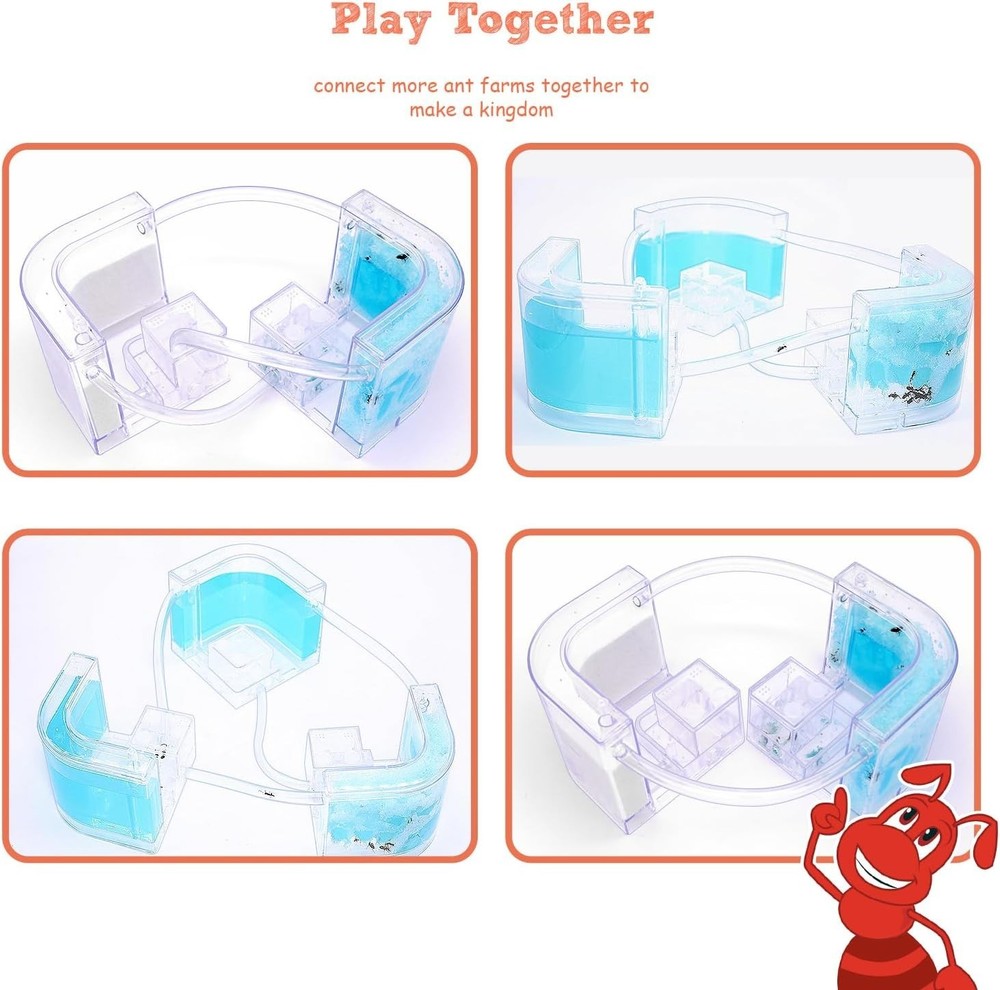 Ant Farm Castle 2.0 Science Kit - Explore Insect Behavior Safely