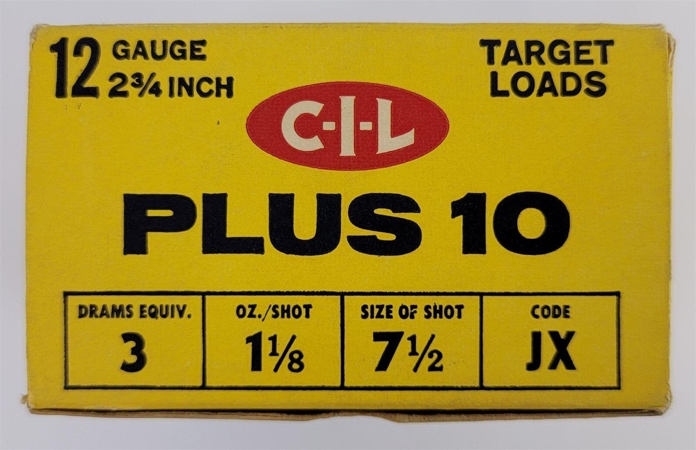 C-I-L Plus 10 Target Loads Empty 12g Box