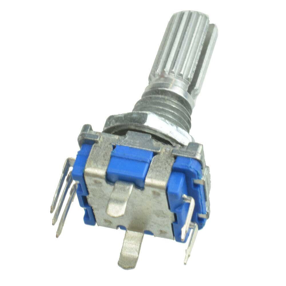 10Pcs 20mm Rotary Encoder Switch EC11 Audio Digital Potentiometer with Handle