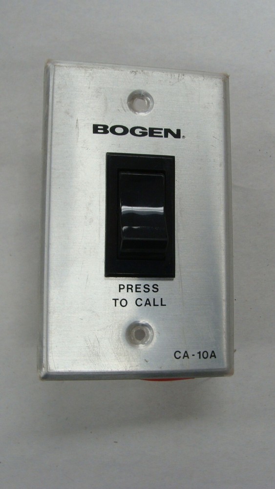 Bogen Communications CA10A - Call-In Switch CA-10A