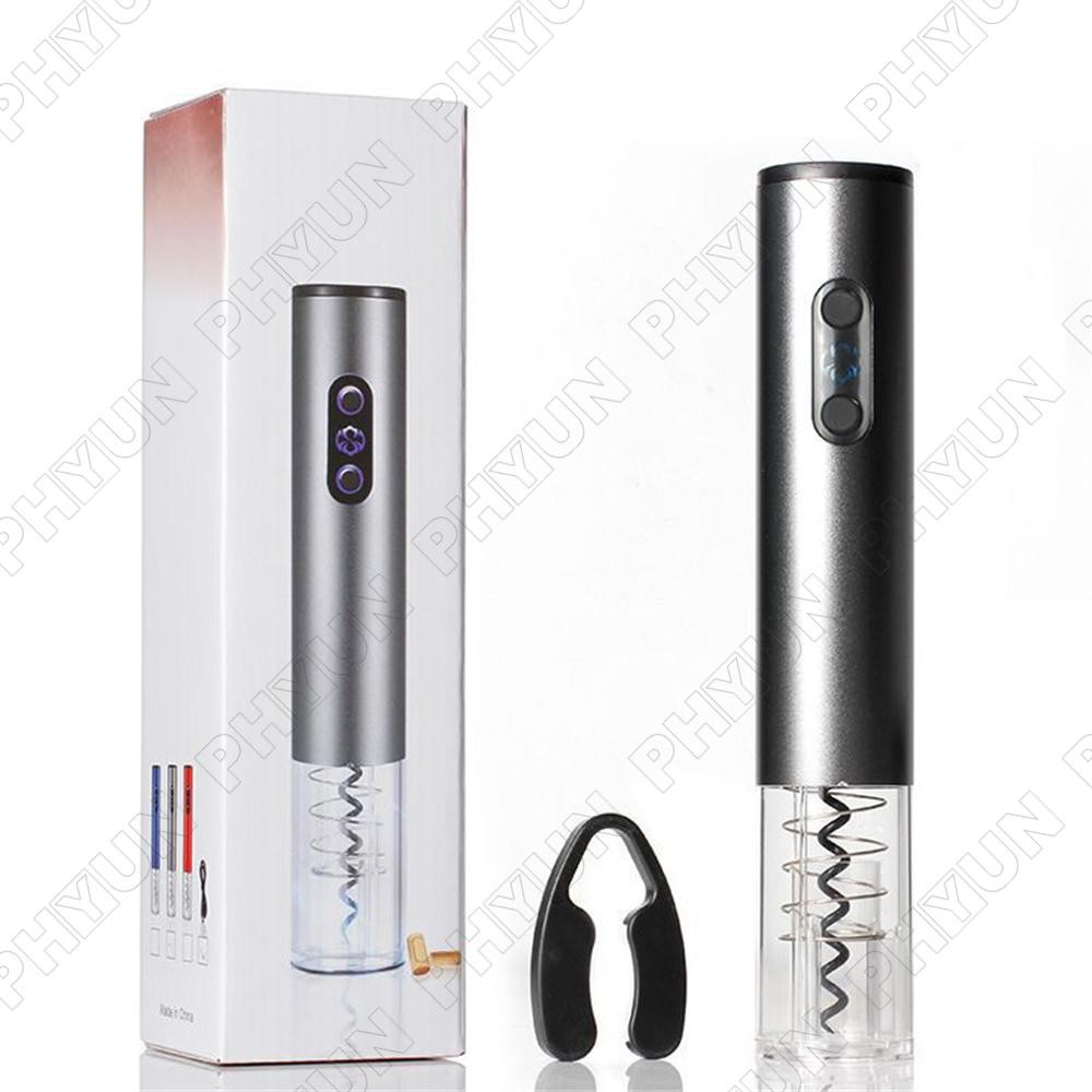 Electric Cordless Wine Bottle Cork Opener Corkscrew Cutter Automatic One Click