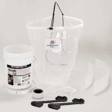 Speedclean Msb-Kit Mini Split Bib Kit, Replacement, Reusable
