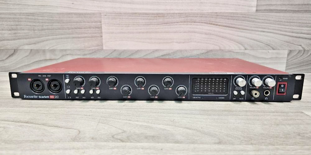Focusrite Scarlett 18i20 2nd Gen USB Audio Interface (A1D028569)