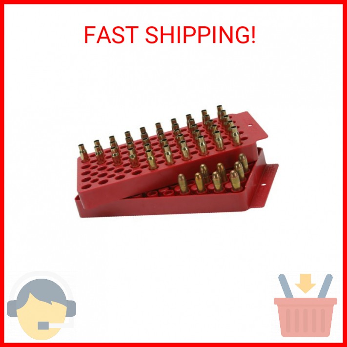 MTM Universal Ammo Loading Tray Red (includes one tray)