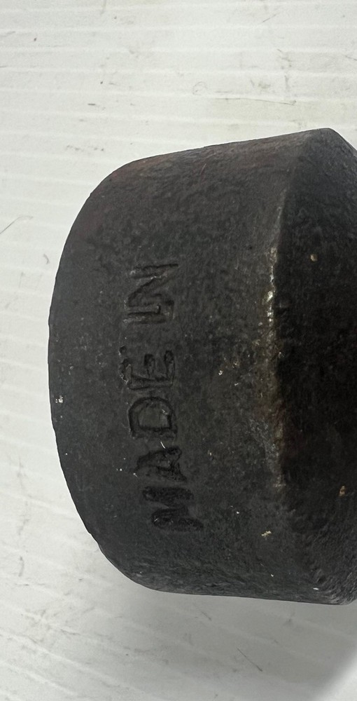Vintage EXCEL Cast Iron 3 lb. Dumbbell Weight - Single