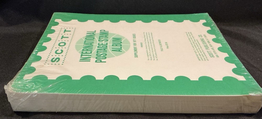 Scott International Postage Stamp Album Supplement For 1971 Issues. New Pages