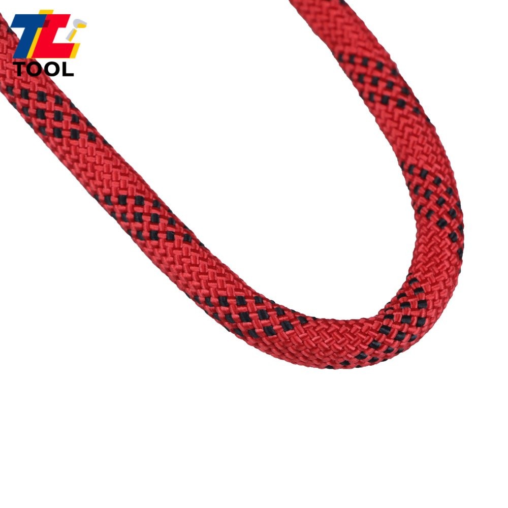 3520Lbs 3/8" × 100' Braid Polyester Rope Arborist Tree Rope High Strong
