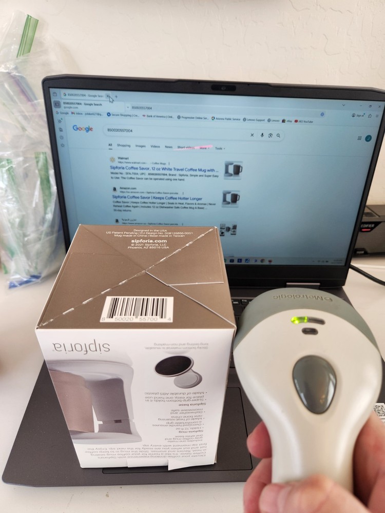 Metrologic MS9541 9541 RS232 Serial Barcode Scanner DB9 Complete Tested Working
