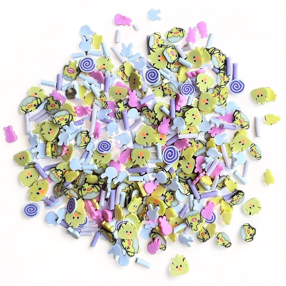 Sprinkletz Easter Spring Bundle Tiny Polymer Clay Pieces for Crafts