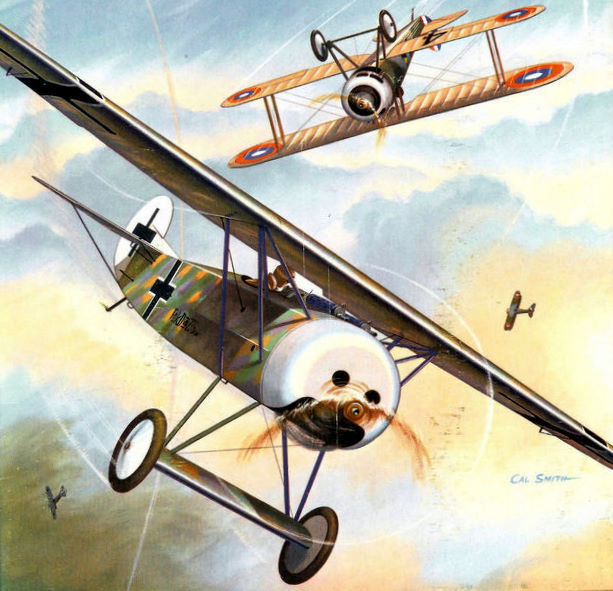 FOKKER D-VIII PLAN & CONSTRUCTION ARTICLE for Scale Free Flight Model Airplane