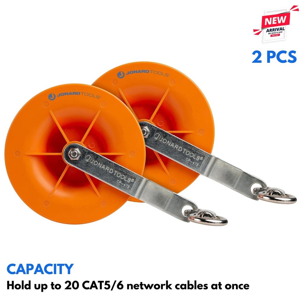 Cable Installation Pulley for Pulling Low Voltage Electrical Network COAX Cables