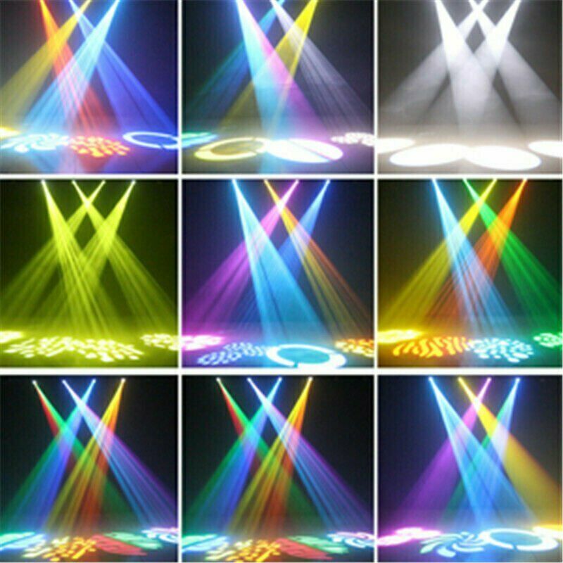 4PCS 120W LED Moving Head Stage Light RGBW Gobo Beam Spot Lighting DJ Disco DMX