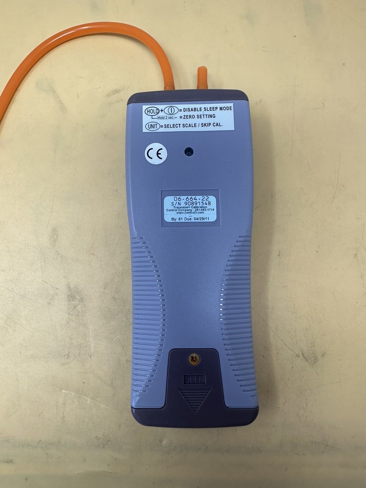 Fisher Scientific Traceable Manometer