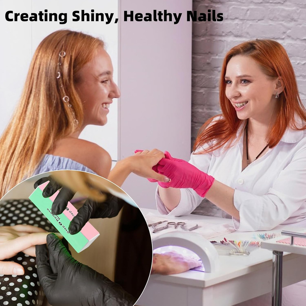 5 Pack 4 Way Nail Buffer Block 4 Step Nail Buffer Block