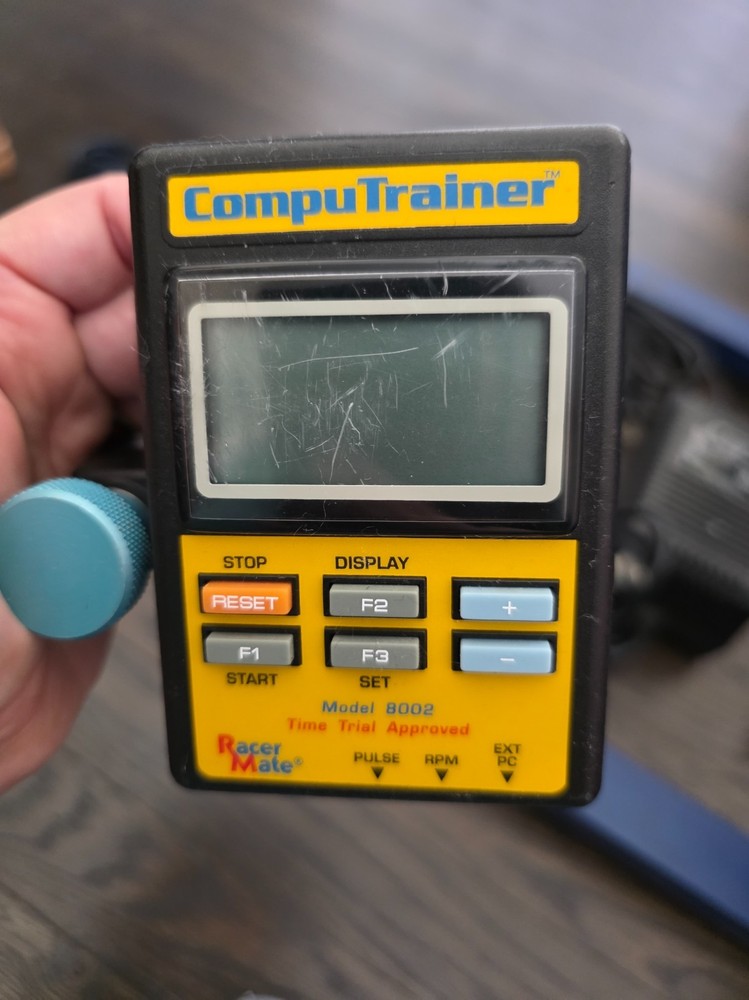 RacerMate CompuTrainer full setup Controller + Generator, front wheel stand