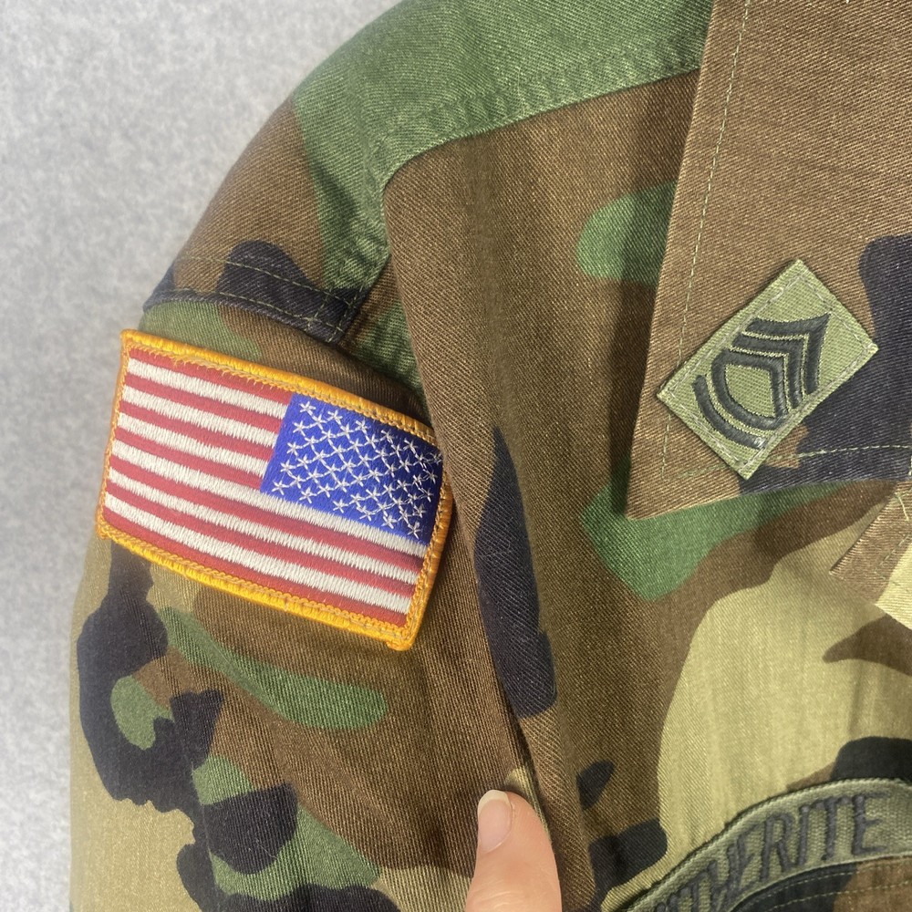 Us Army Jacket Medium-Regular Patch 91 Sergeant First Class (SFC) Witherite