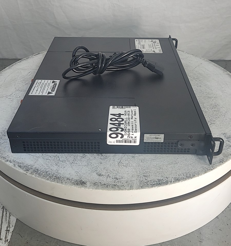 SONICWALL NSA 2650 1RK38-0C8 Firewall Network Security Appliance SEE NOTES