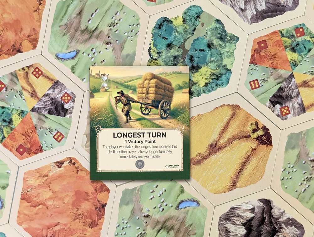 Victim Card, Longest Turn, Master Thief compatible with Catan 6th Edition