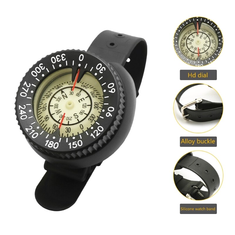 Outdoor Compasses Diving Navigations Compasses Luminously Dials Compasses
