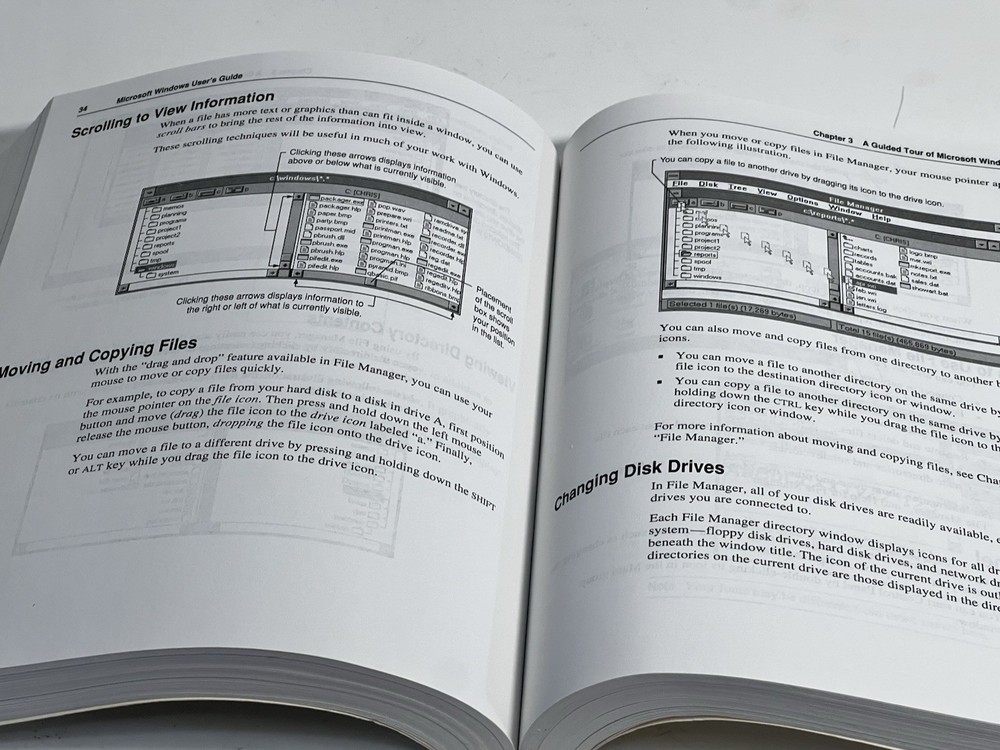Microsoft Windows For Workgroups & MS-DOS User's Guide Book
