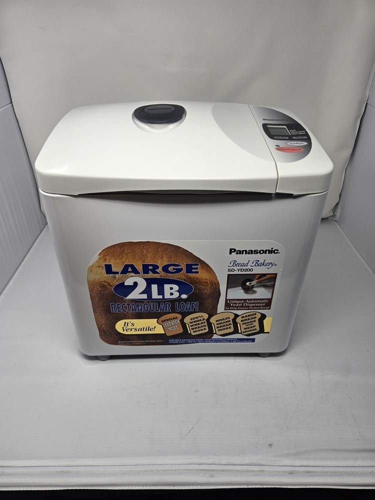🍞 Panasonic SD-YD200 Automatic Bread Maker 2LB Loaf Machine Tested Powers On