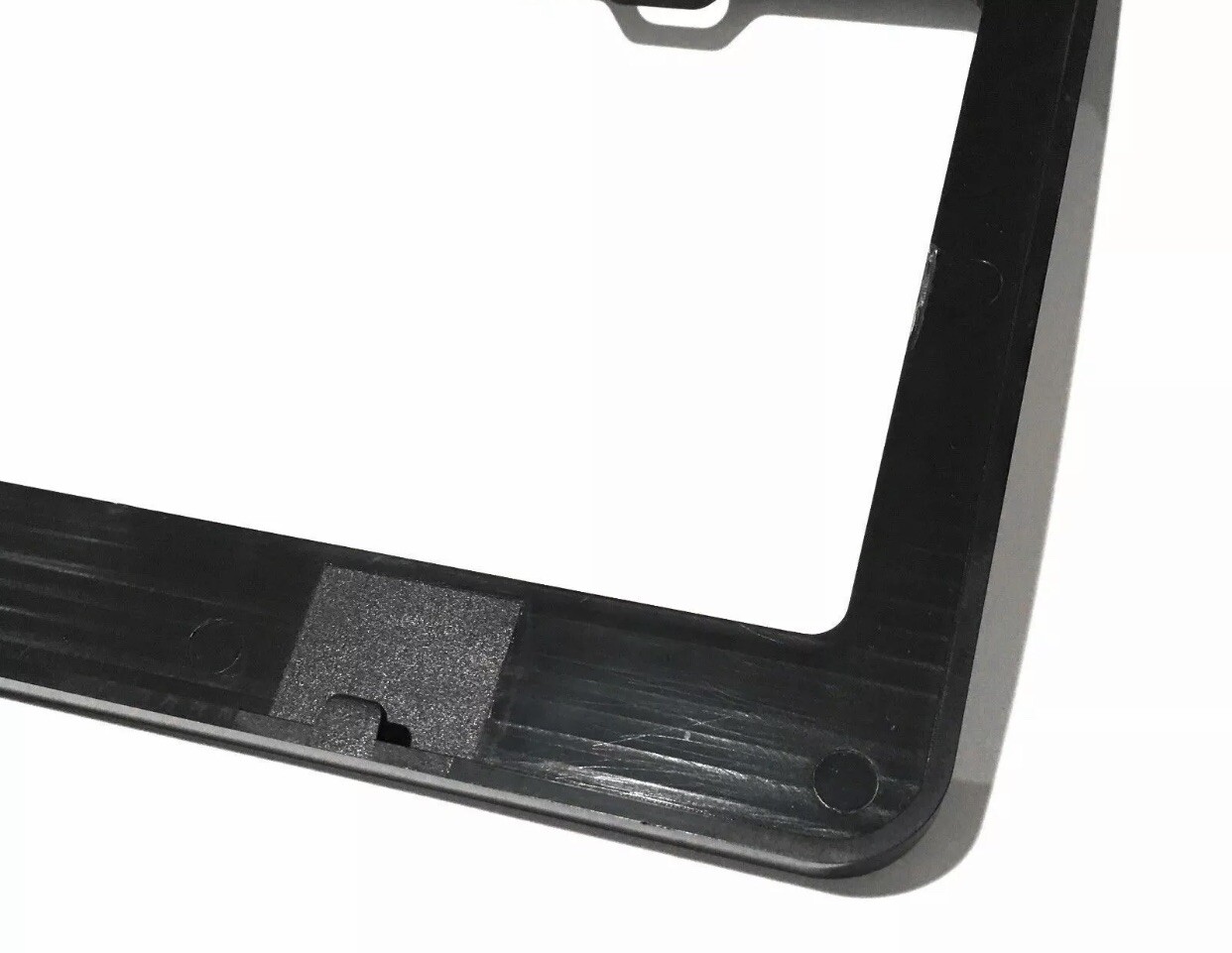 Universal Real Carbon Fiber License Plate Holder Frame For Car With 3K Twill