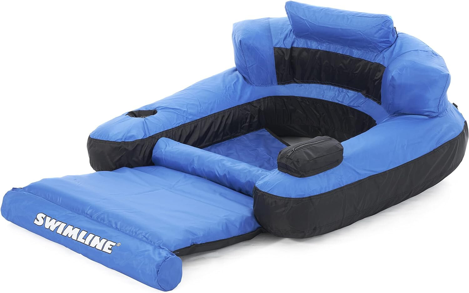 Swimline 9047 Ultimate Fabric Inflatable Tahoe Nylon Swimming Pool Lounge Float