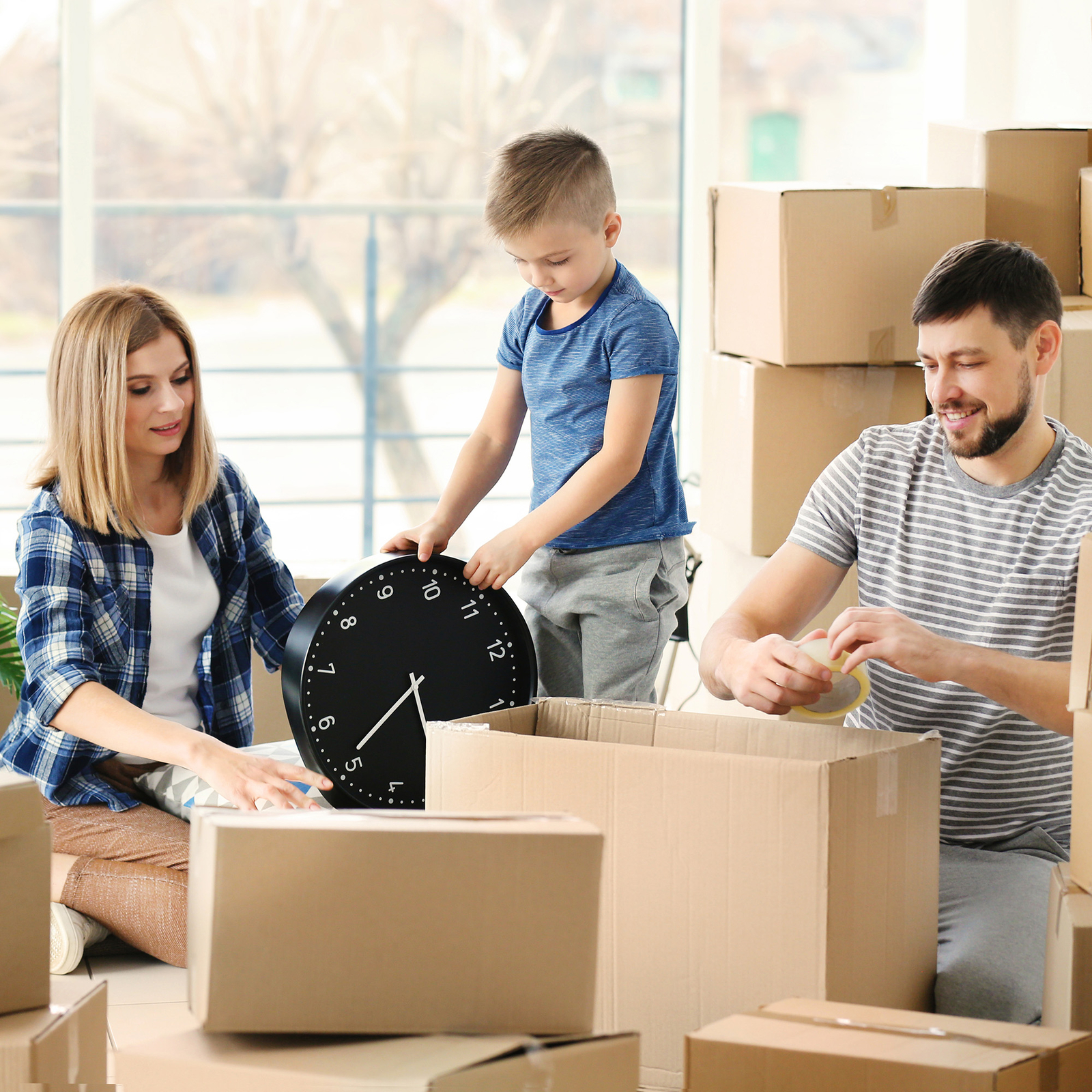 72 Rolls 3" Extra-Wide Clear Shipping Packing Moving Tape 110 yds/330' ea - 2mil