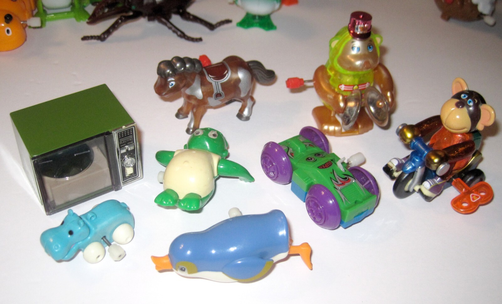 HUGE LOT Vintage Mini Wind-Up / Ramp Walker Toys Tomy Galoob Disney