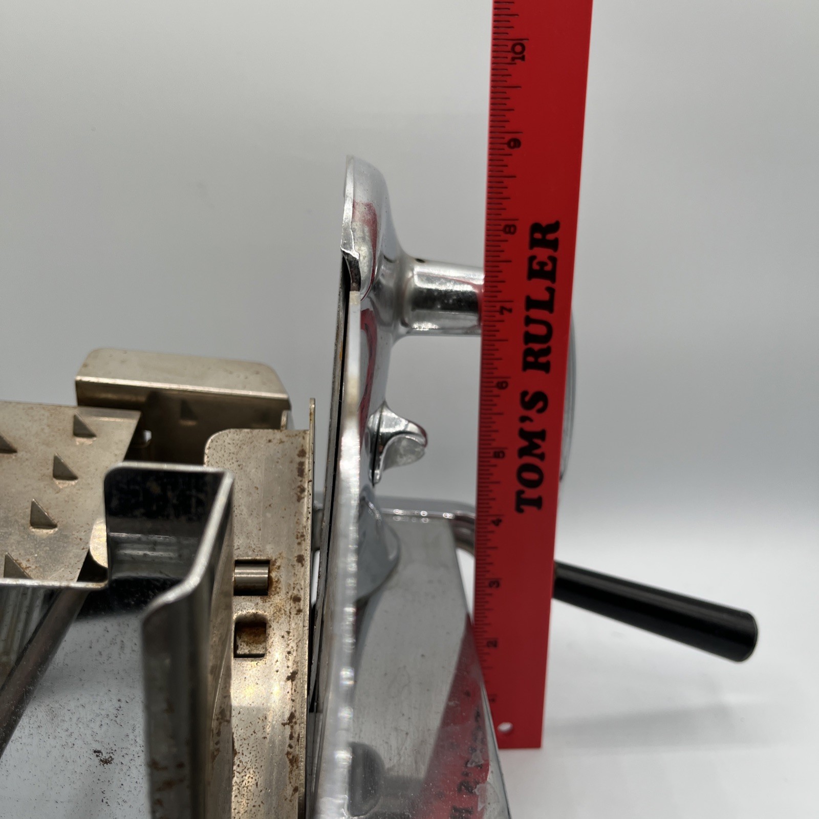 Retro Manual Food Slicer with Guards Rival "Protect-o-Guide" Tabletop 14 x 9.5"