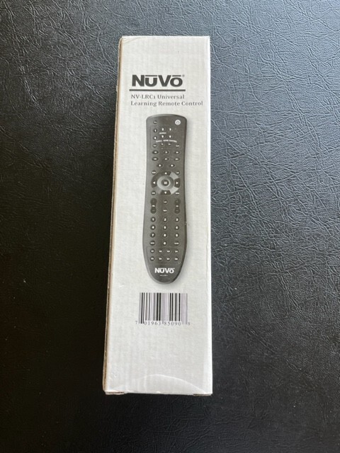 New Nuvo Universal Learning Remote Control NV-LRC1