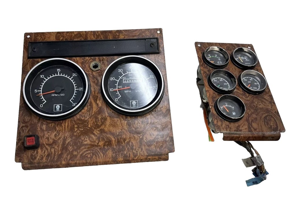 Kenworth Speedometer Instrument Cluster  Set - Used